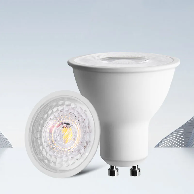 LED ampul MR16 GU10 Gu5.3 LAMP 6W 110V 220V 38/120 Derece Spotlight LED Spot Hafif Soğuk Beyaz/Sıcak Beyaz