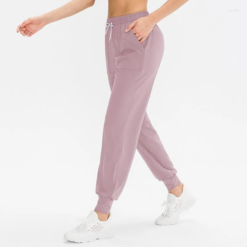 Aktywne spodnie luźne joga spodni Kobiet gym noszenie feminino spodnie push upnie Capris ActiveWear Tracanty joggery joggingowe ubrania treningowe