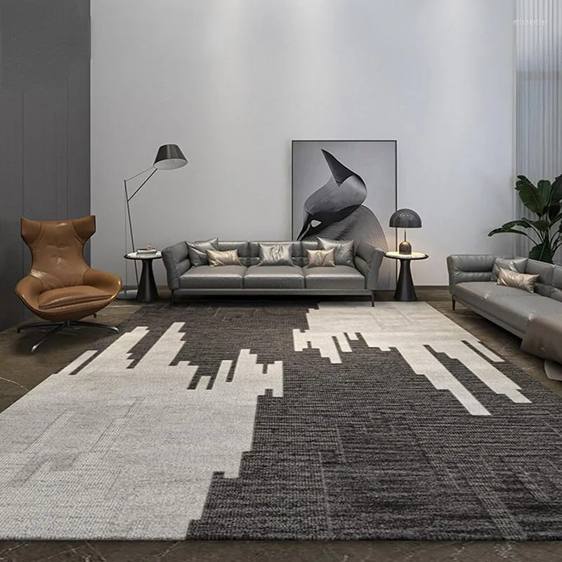 Dywany nowoczesne proste dywany salon dekoratioon nastolatek sypialnia wystrój sofa sofa stolik kawowy dywan bez poślizgu dywany maty podłogowe