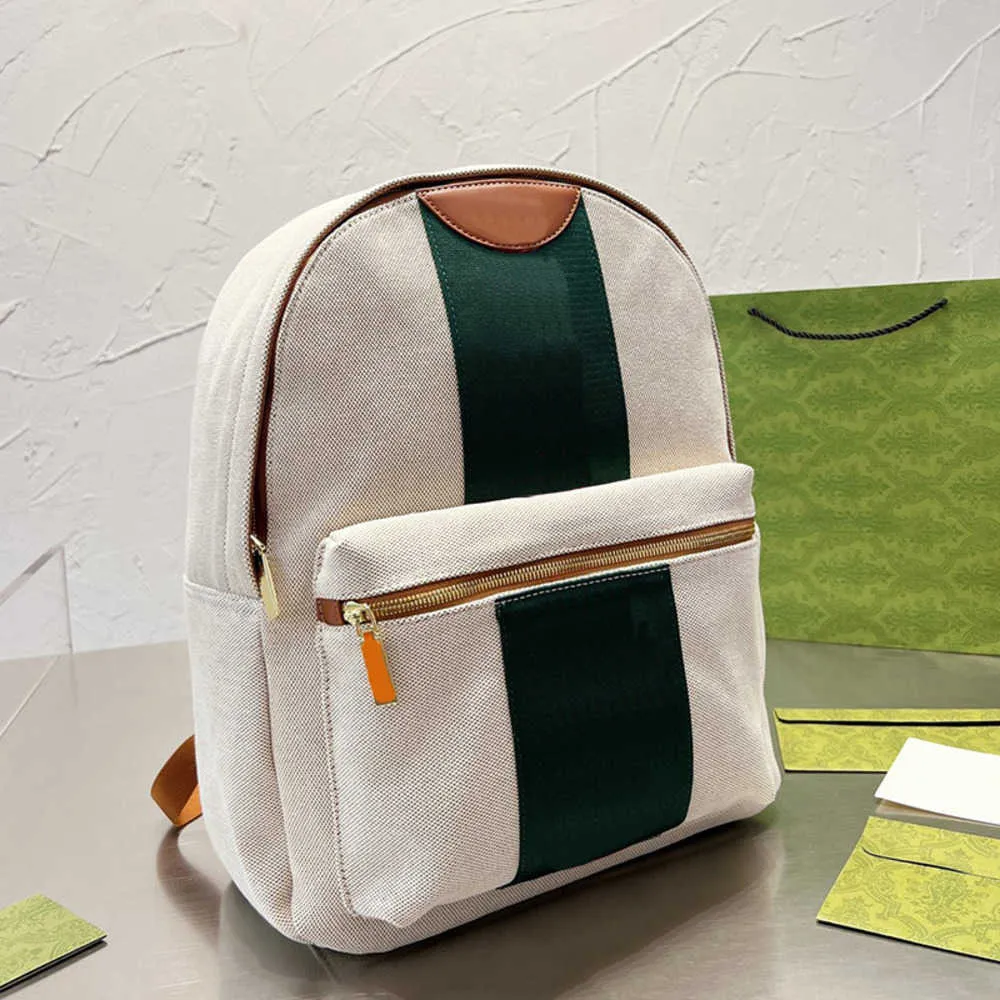 Ryggs￤ck ryggs￤ck ryggs￤ckar designer bokv￤skor herr mode all-match stor kapacitet canvas back pack1228