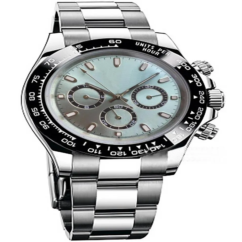 Męski zegarek mechaniczny 116509 Seria automatyczna nierdzewna Super Luminous 40 mm tarcza z 316 Fine Stal277m