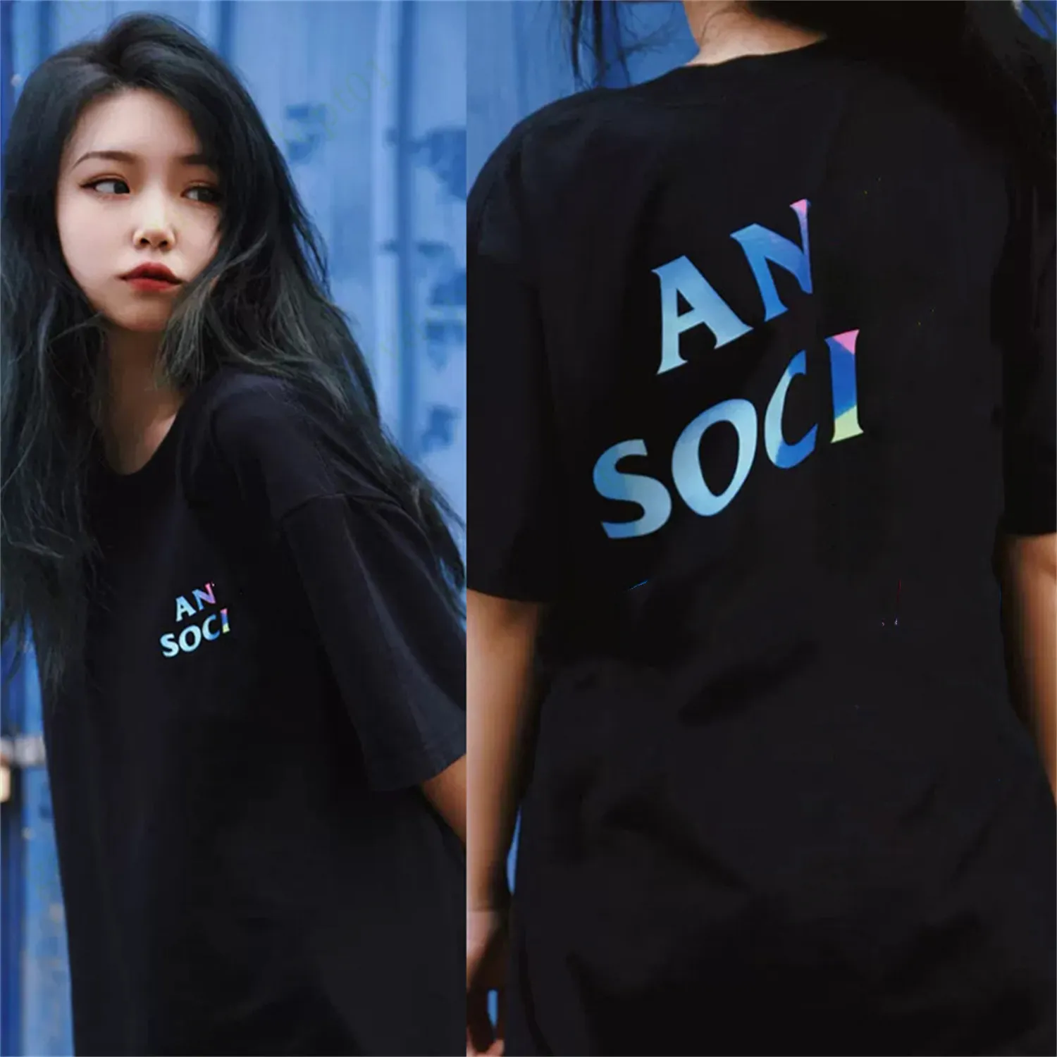 남자 T 셔츠 남성 디자이너 티셔츠 여자 Tshirt 그래픽 티 위장 광선 순수면 티셔츠 반사 만화 인쇄 대형 티 A1