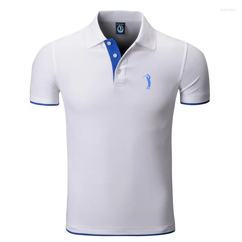 Polos pour hommes 2022 Aramy Polo décontracté à manches courtes pur coton Camisa réservé Sergio K Colcci couleurs aléatoires