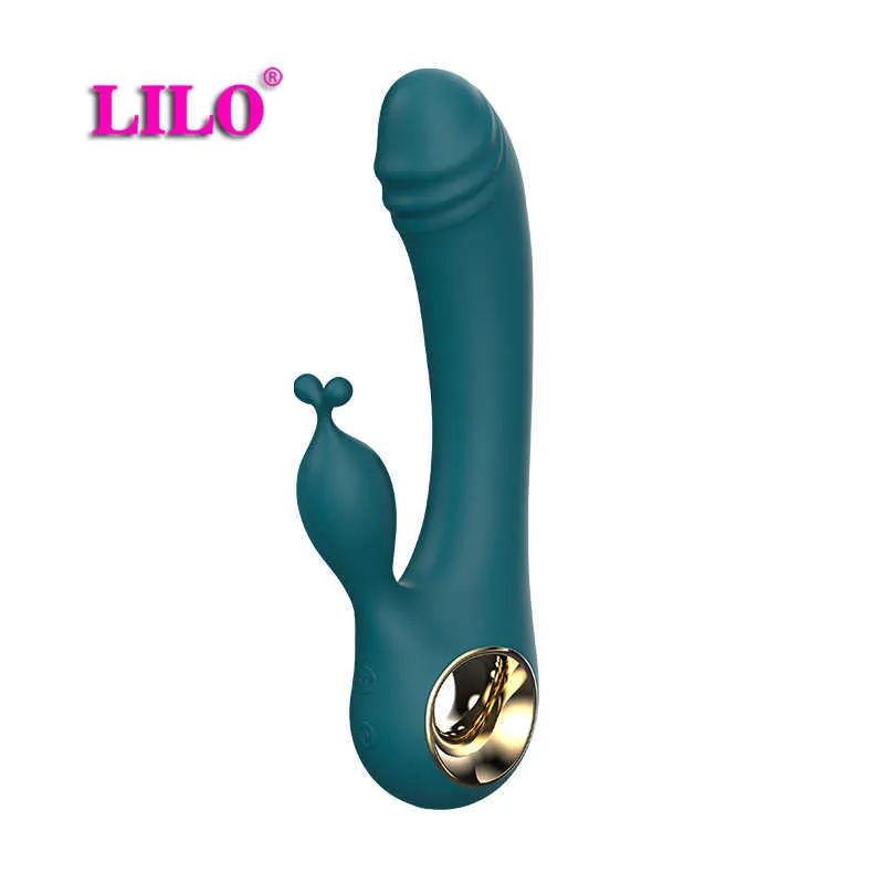 Schoonheidsartikelen Lilo Magic Wand Av Phallus Orgasme Multi-frequentie Vibrator Massage Stick Vrouwelijke Erotische volwassene sexy producten