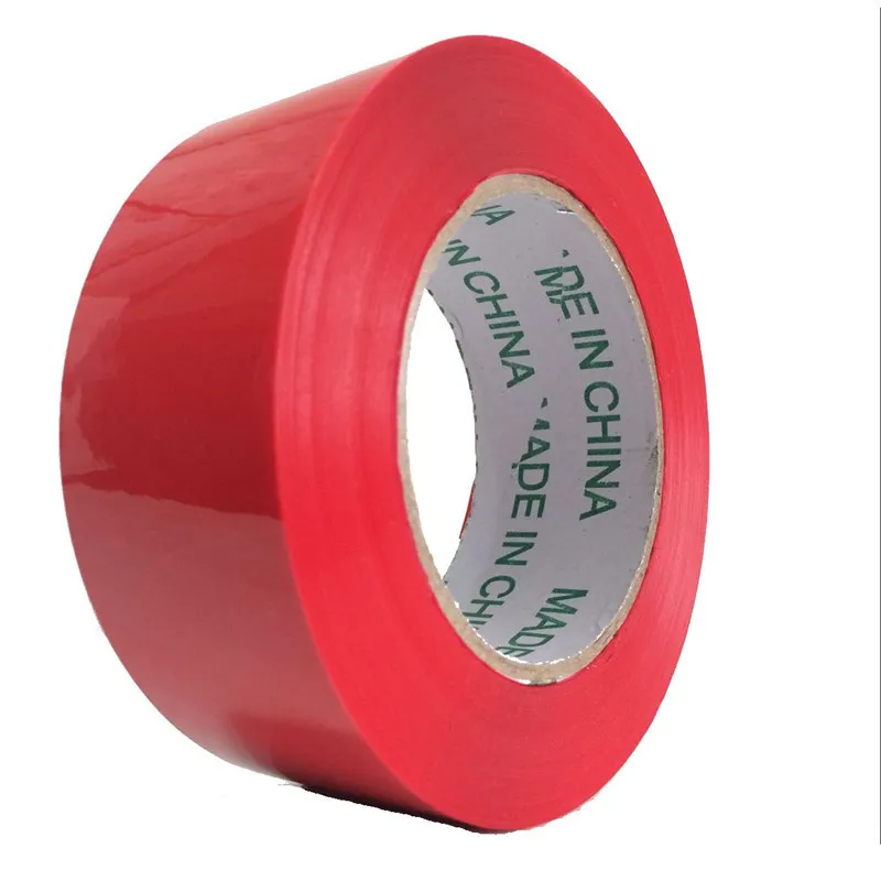 Rubans adhésifs de couleur rouge bleu vert, ruban d'étanchéité collant pour emballage logistique robuste sans trace