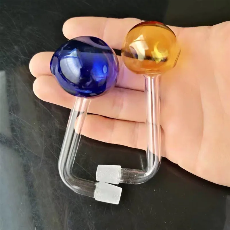 Accessori per bong in vetro con vaso a bolle grandi Tubi per fumatori in vetro mini colorati multicolori Hand Best