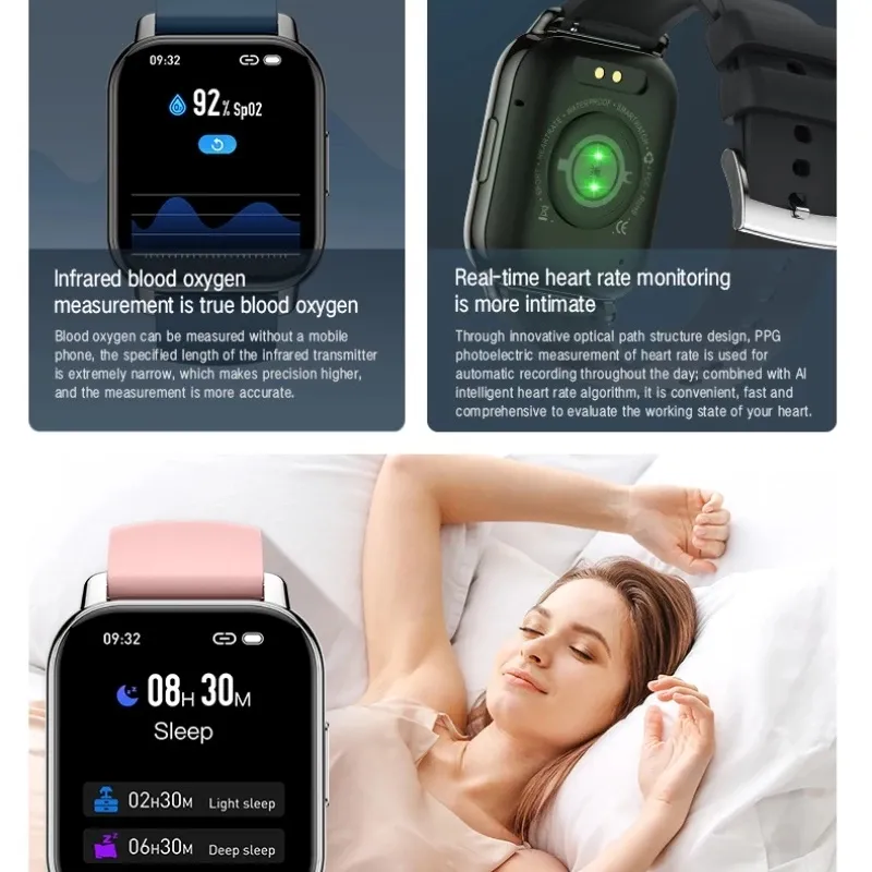 Relógio inteligente para telefones Android iOS (Receber/Fazer  chamadas,46mm,Bluetooth) Relógios inteligentes com step sleep tracker,  lembrete de mensagem de aplicativo, controle de música, relógio inteligente  à prova d'água IP67 para homens (azul)