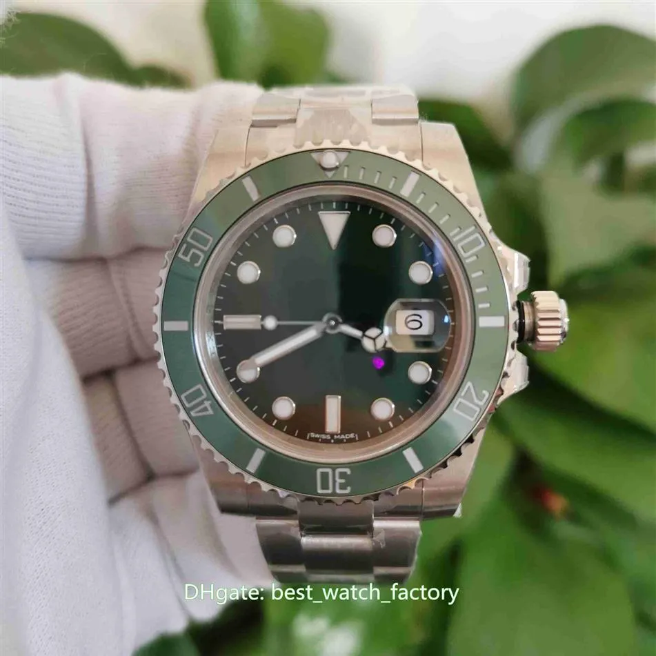 5 Style BP Factory Watches 40 mm 116610 116613 114060 Ceramic Bezel Luminous Asia 2813 Mocowanie mechaniczne automatyczne ME206B