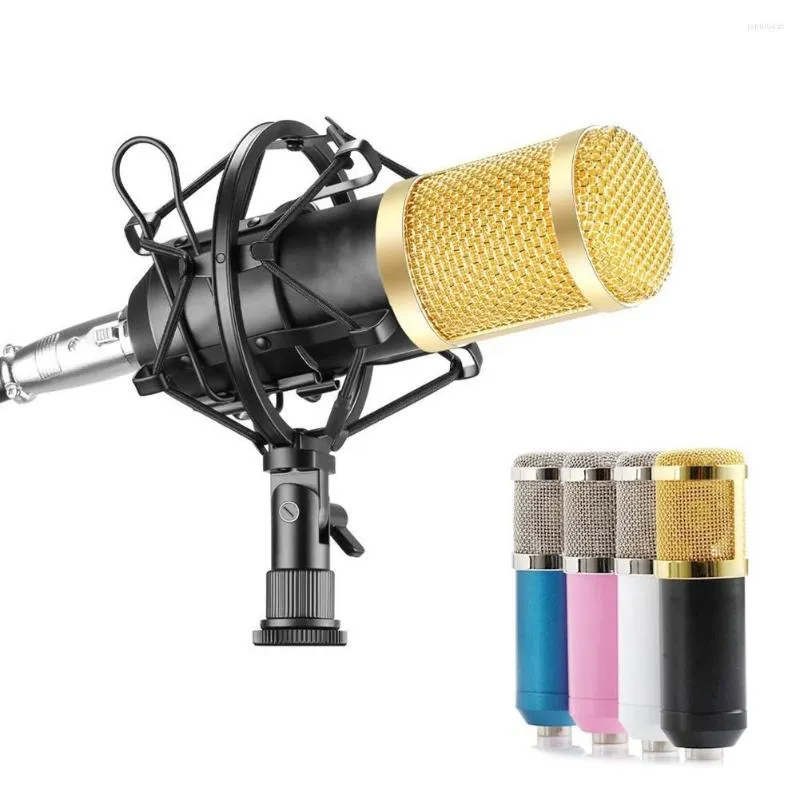 Microphones BM800 Condensateur Studio Diffusion Chant Microphone Podcast Enregistrement Mic Ordinateur