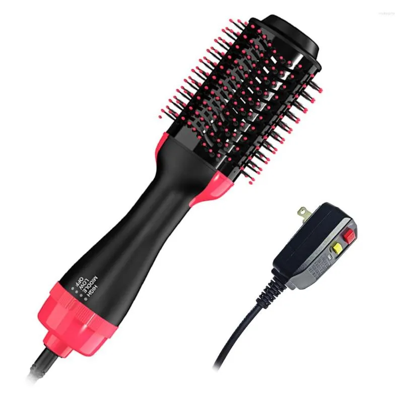 Ensemble d'accessoires de bain sèche-cheveux brosse à Air Styler et volumateur lisseur bigoudi peigne rouleau une étape électrique Ion coup