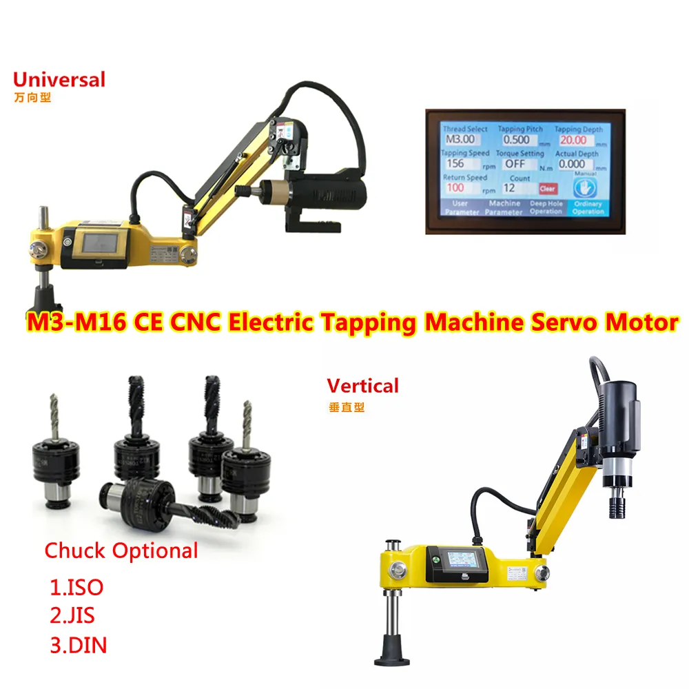 Wholesale CNC Electric Tapping Machine By M3 M16 CE Servo Motor, Power