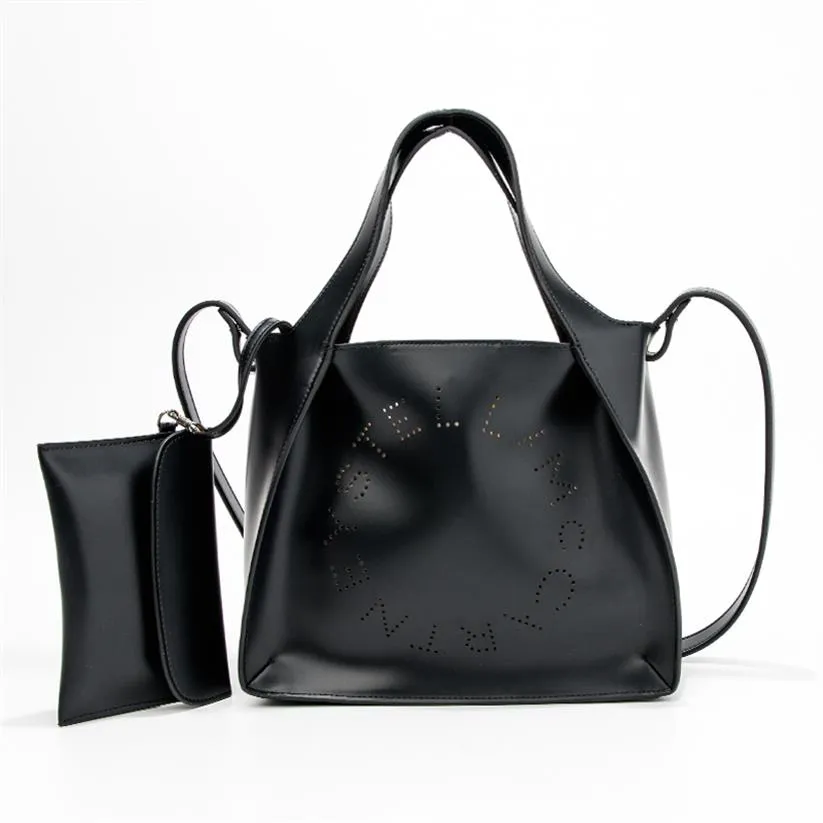 Stella Mccartney Borsa a mano da donna alla moda Borsa da donna in pelle PVC di medie e piccole dimensioni con borsa282s