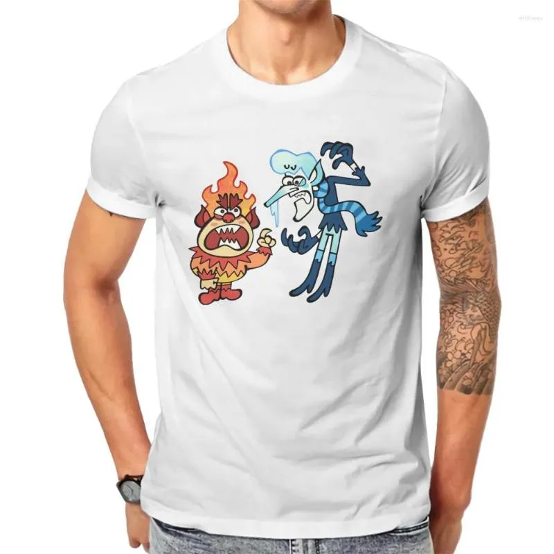 Men's T Shirts The Year Without A Santa Claus 1974 TV Man TShirt Heat Miser Team Fight Distinctive Shirt Original Streetwear Trend