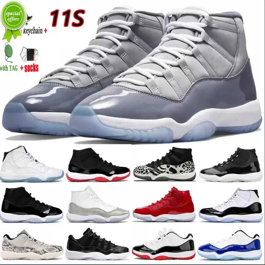 2023 Platform 2023 Cool Grey Jumpman 11 11s Cherry Basketball Shoes