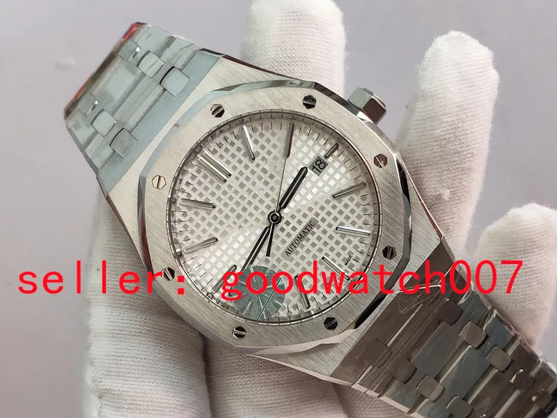 JF Sprzedawanie męskiej Top Watch Jakość najwyższej wersji V5 41mm 15400 15400st.oo.1220st.01 02 03 Cal.3120 MOVICE Automatic