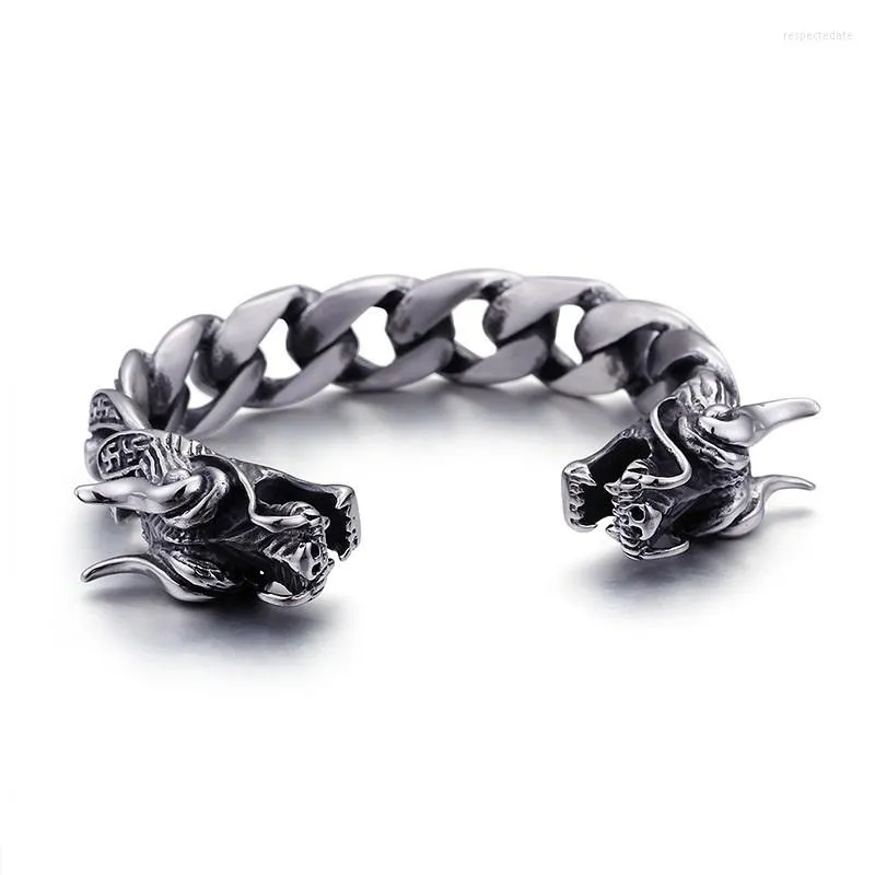 Bangle Domineering Leading Titanium Steel Bracelet Fashion Men's Stainless Jewelry