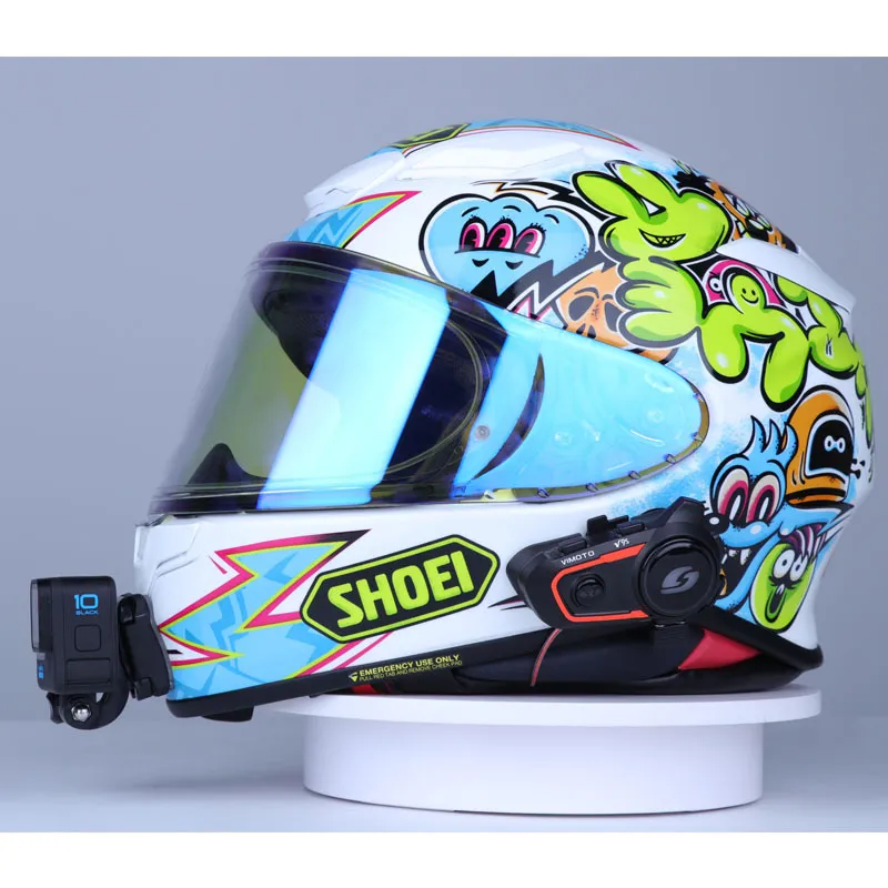 Geeignet für SHOEI z7, Shoei z8 pista/rx7x/ARAI/x14 Helm Gopro Kinnhalterung