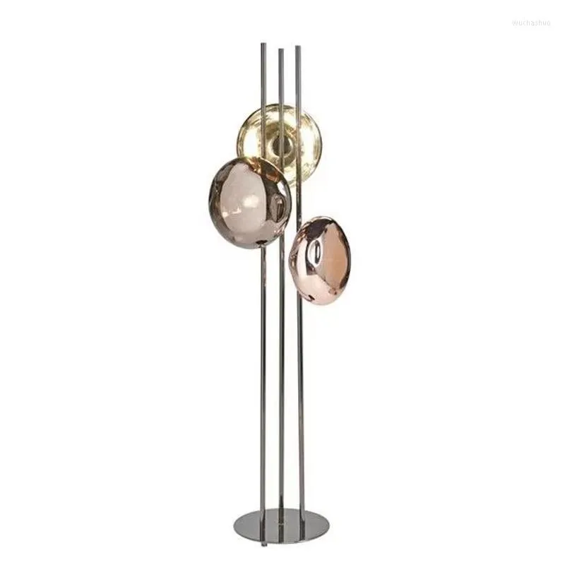 Floor Lamps Gold Standing Modern Design Bedroom Lights Arc Lamp