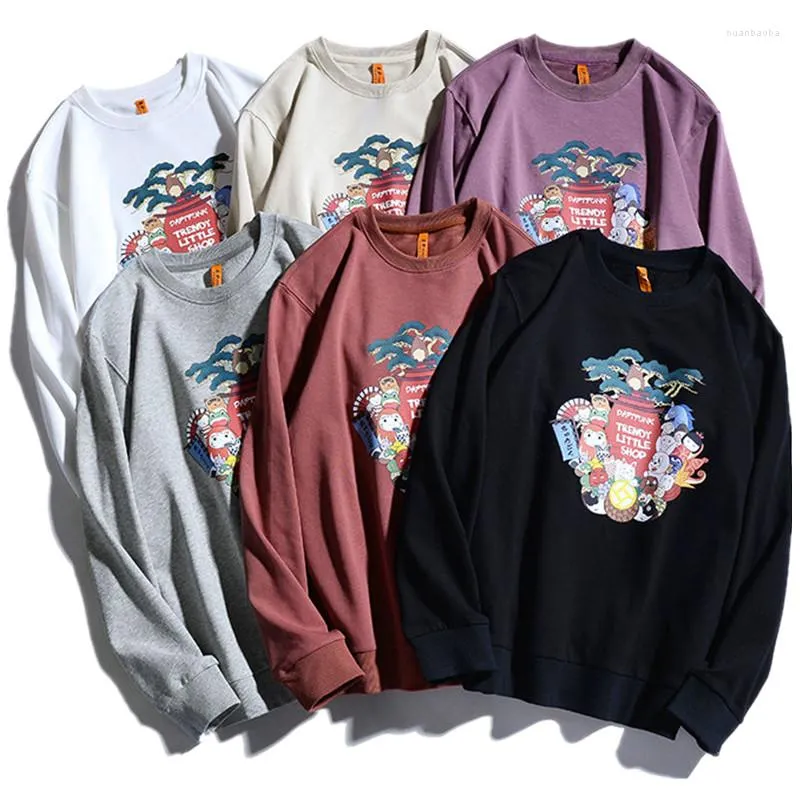 Sweats à capuche pour hommes Anime Sweatshirts Vêtements Hommes Femmes Couple Oversize S-5XL Vêtements Surdimensionné Crewneck Sweatshirt