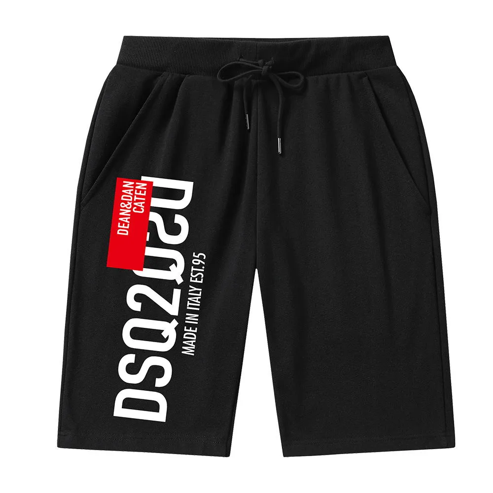 Pantaloncini dsq2 Pantaloncini da casa da uomo Pantaloni sportivi sottili Pantaloni larghi da spiaggia per giovani alla moda