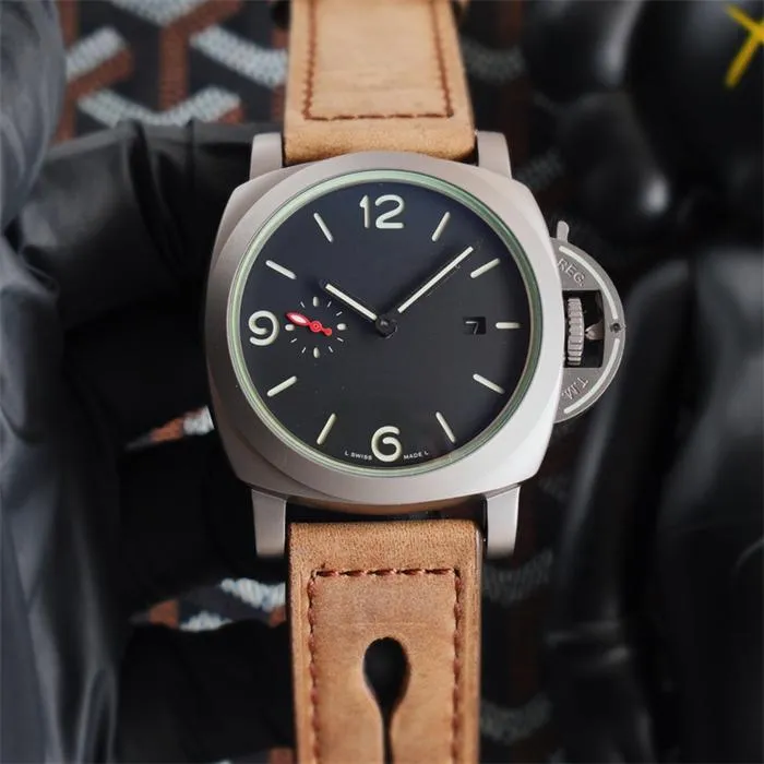 2023 U1 Высший класс AAA V7 Factory montre DE luxe мужские часы 44 мм Механический механизм BMG-TECH корпус роскошные часы Наручные часы