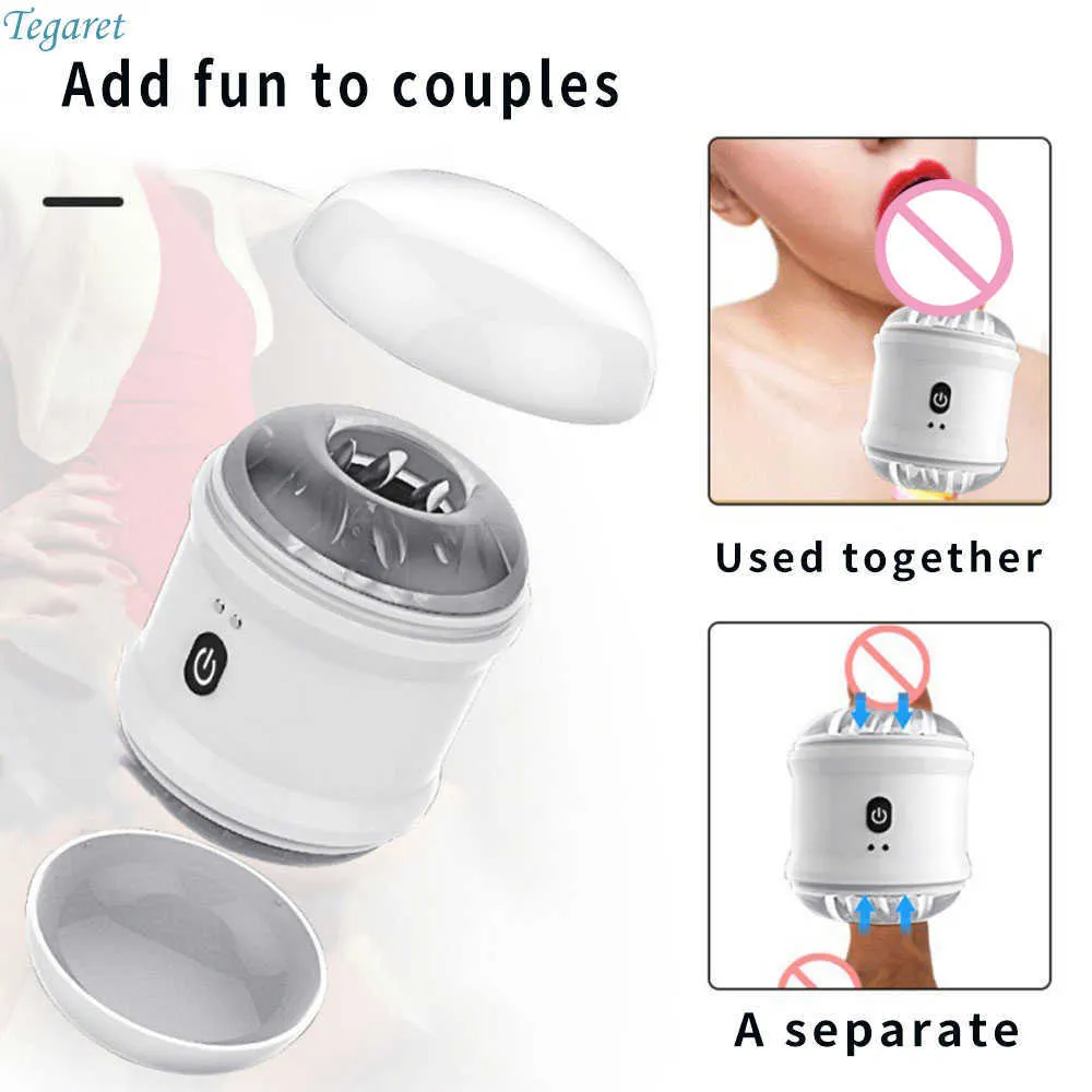 Beauty Items Automatic Male Masturbator Cup sexy Toy Vagina for Men Blowjob Vibration Adults Supplies Electric Mastubation