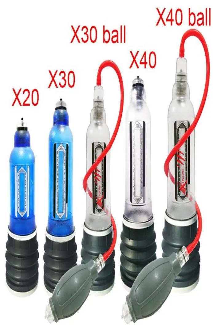 Elektrische massagers Extender Assist x20 x30 x40 Zorgmassager Pump Penispump Uitbreiding water spa penis vergroting vacuum341k2574457