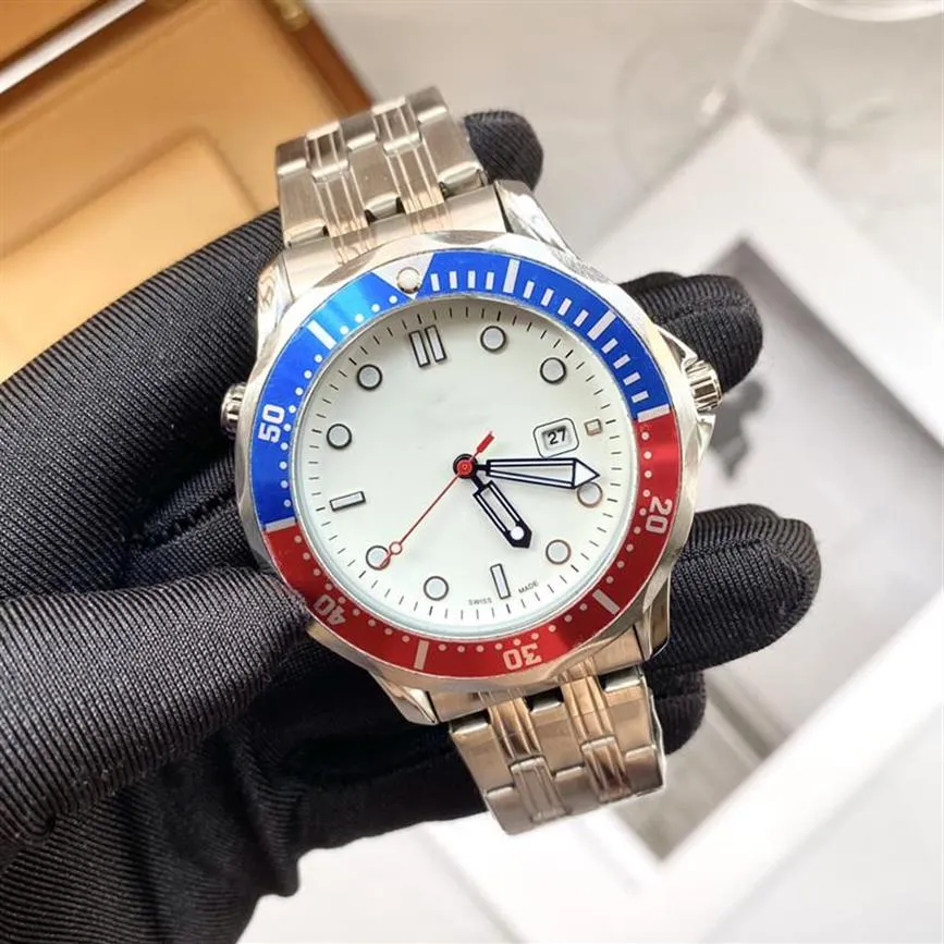 SSSSSSS Brand Men's and Women's Watch Outdoor Sports lyxdesigner Motorcykel rostfritt stål Diamond Fashion Gem Mech256r