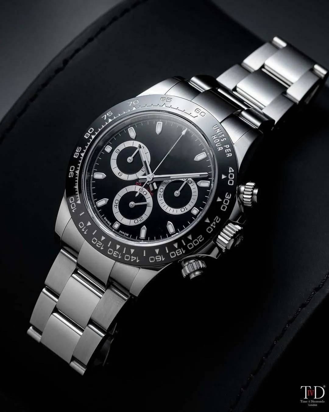 2023 U1 Top qualité AAA nouveau haut de gamme luxe 3A hommes six aiguilles calendrier étanche 904L ceinture en acier montres mécaniques