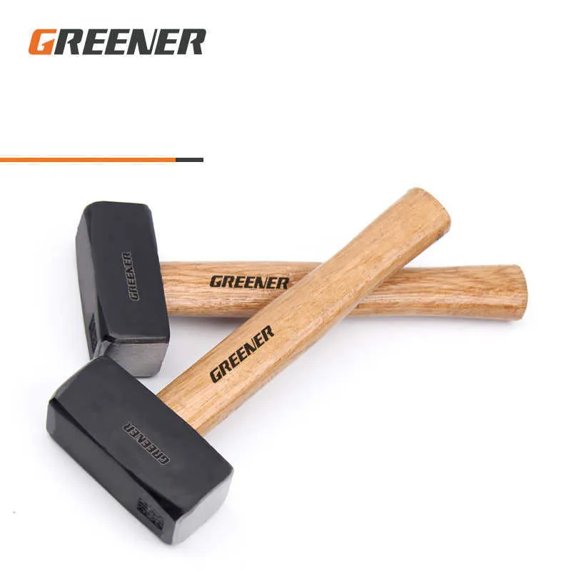 Hammer Hammer pesante Big Iron Square Head Woodworking Grade Industrial Grade Smash e Demolish the Wall Hand Tools