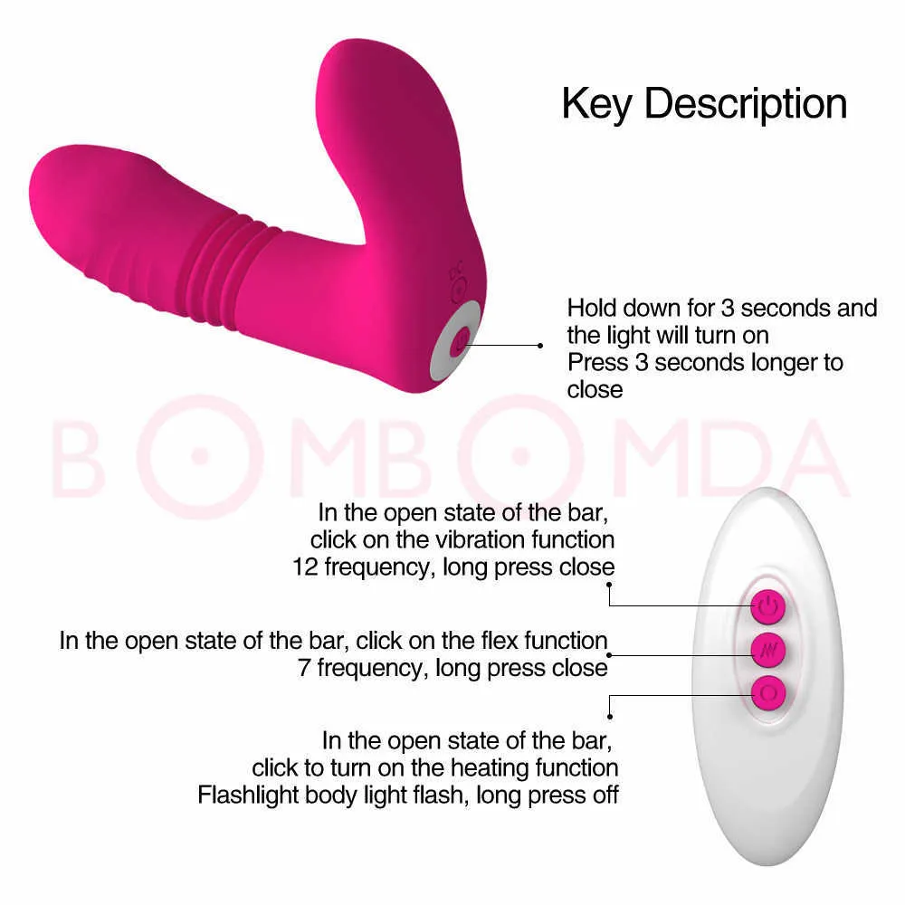 Wireless Wearable Panties Dildo Vibrator Sex Toys for Women Adult Couples Vaginal Hit Touch G Spot Clitoris Stimulator Sex Shop (13)