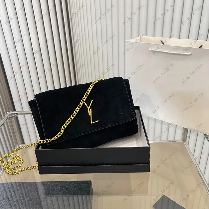 Modne torby na ramię z łańcuszkiem luksusy projektanci KATE nerka kobiety mężczyźni list torebka luksusowa marka Y Bumbag piterek portfel