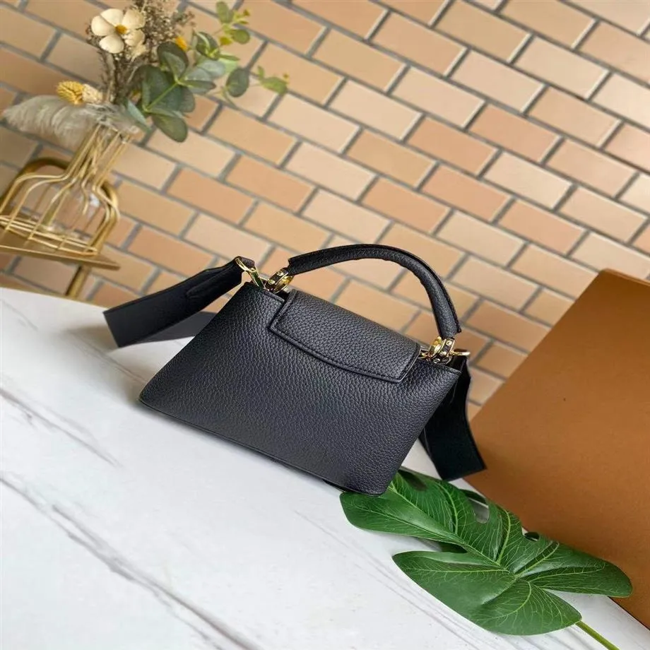 Novo 2021 de alta qualidade fêmea bolsa de vaca 21cm e 27cm de compra bolsa crossbody bag253q