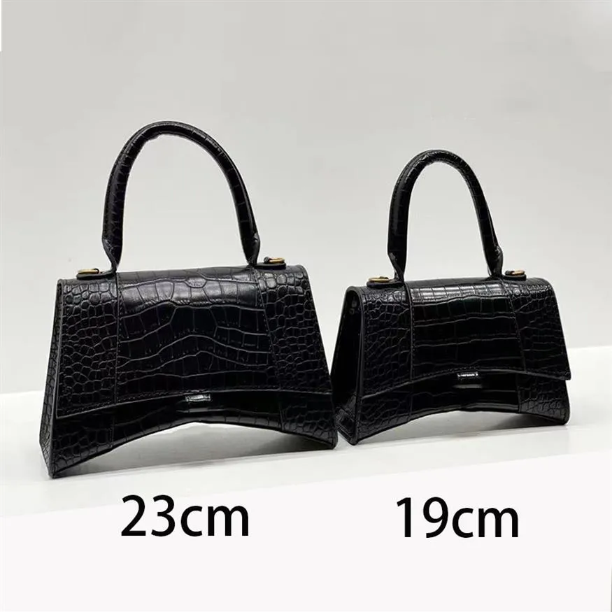 7A Tasarımcı Moda Kadın Lady Bag Çanta Kayışları Omuz Mini Stil Crossbody Tote Canse Yüksek Kalite Orijinal Deri Timsah 307m