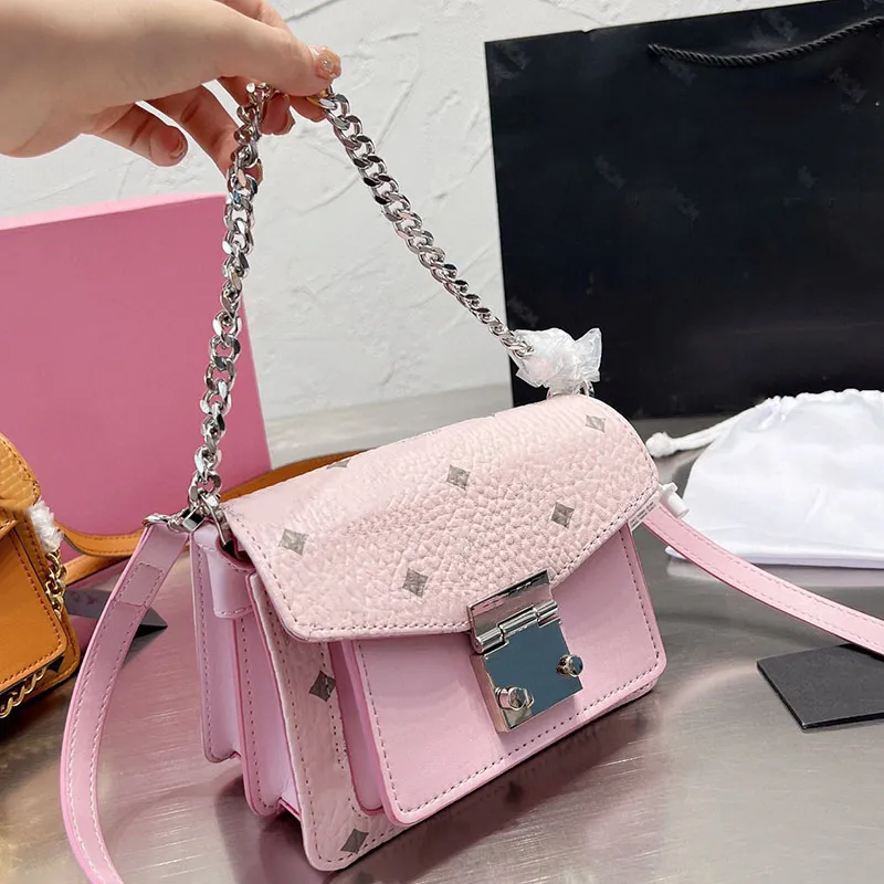 Tasarımcı Çantalar Moda Messenger Çanta Deri Kadın Omuz Crossbody Çantalar Luxurys Toes Alışveriş Çantası Pembe Kahverengi Cüzdan Kova Kamera Çanak Çantalar