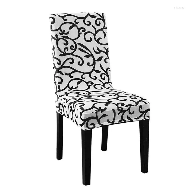 Chair Covers Style Stretchy Dining Cover Short Washable Protector Seat Slipcover For Wedding Party Restaurant Banquet