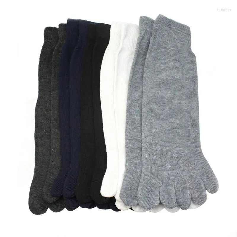 Men's Socks 5 Pairs Fashion Men Five Fingers Separate Toe Comfortable Warm Chaussette Stopki Skarpetki Damskie Meia Feminina