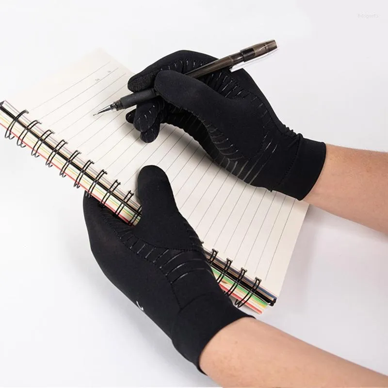 Supporto per il polso B36F 1 paio di guanti a compressione Guanti sportivi antidolorifici elastici con dita intere
