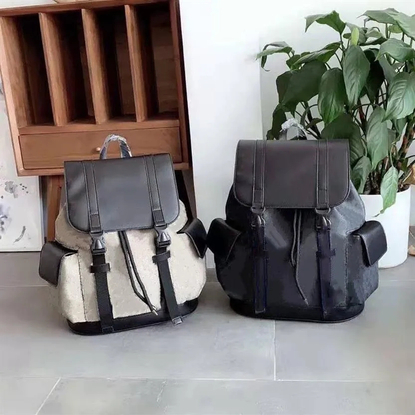 Unisex kızlar erkek kadın tarzı renk eşleşen çizgili ip tokası adam çanta sırt çantaları duffel duffle çantalar için sırt paketi