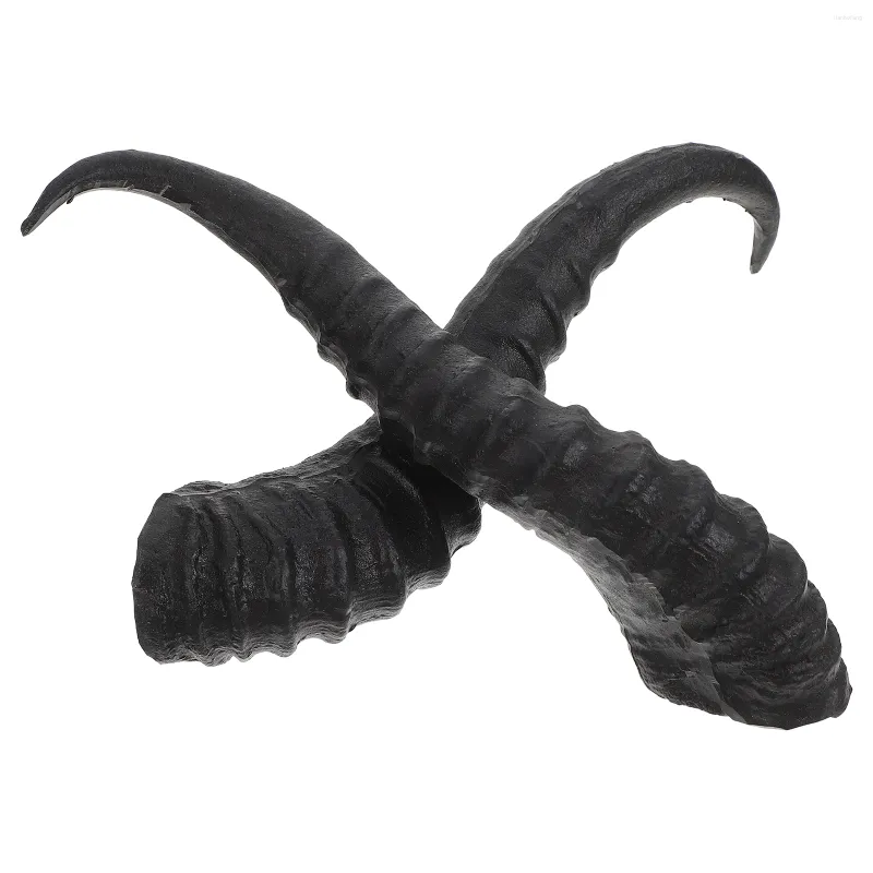 Dekorative Figuren Hörner Schafe Halloween Stirnband Kostüm Zubehör Horn Cosplay Hoop Party Haar Requisiten Geweih Tier Künstliche Diy