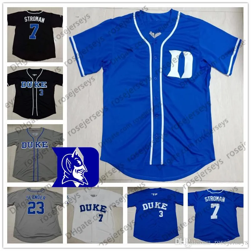 Baseball personalizado qualquer número Nome de número branco cinza preto #7 Marcus Stroman 23 Michael Sender 3 Chris Crabtree Men Jersey Youth