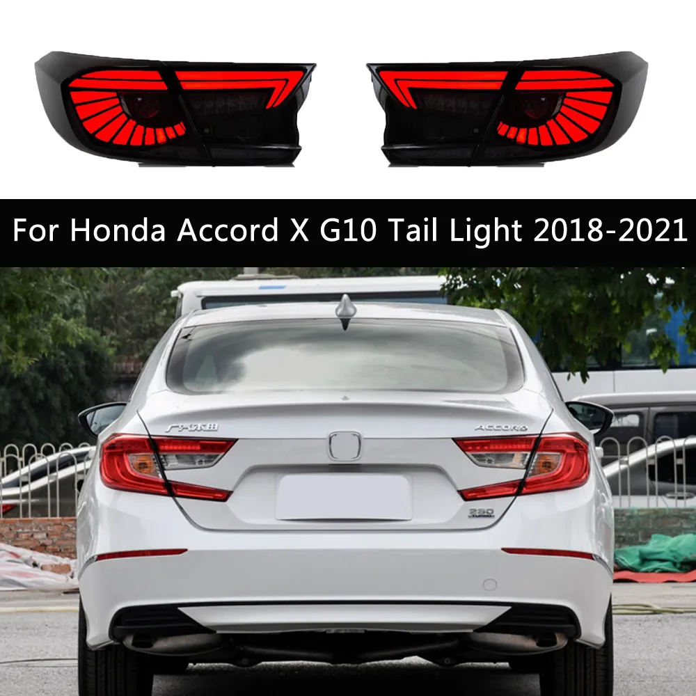 Ensemble de feux arrière de voiture, clignotant, antibrouillard, feux de stationnement pour Honda Accord X G10, feu arrière LED