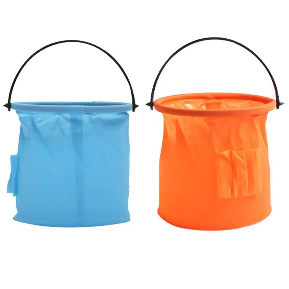 Wholesale Bucket Wash Basin Brush Foldable Buckets Water Painting Washer Folding Portable Cartub