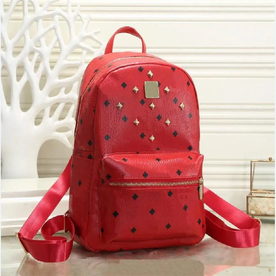 modieuze schooltassen rugzakken stijl designer studentenschooltas met liuding decoratie klassieke brief printen backpack hoge q179d