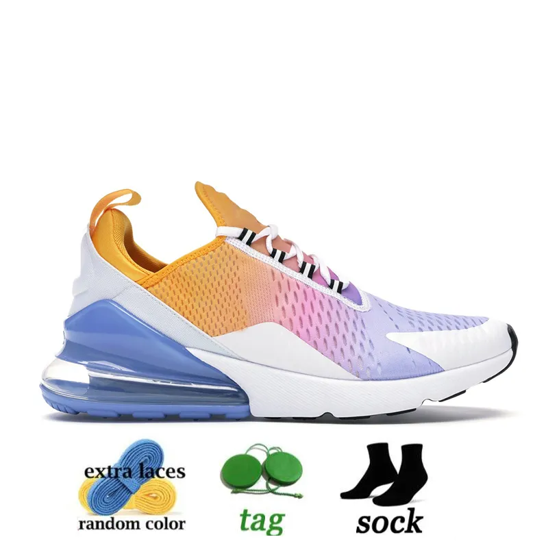 Trainers with shop orange tag