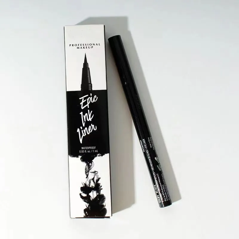 Epic Ink Liner Waterproof Black Liquid Eyeliners Long Lasting Precision ...