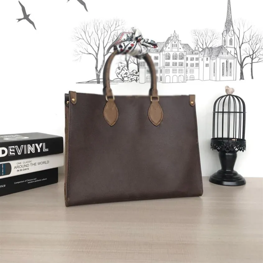 Designer-Handtaschen ONTHEGO Handtasche Damen Umhängetaschen hochwertige Einkaufstaschen Mode große Duplex-Tasche 34cm 42cm235l