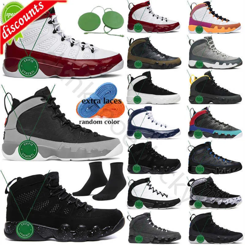 Novo 2023 Homens De Basquete Masculino 9S PartÃ­cula Cinza Chile Red Jumpman 9 Mude O Mundo Sonho 