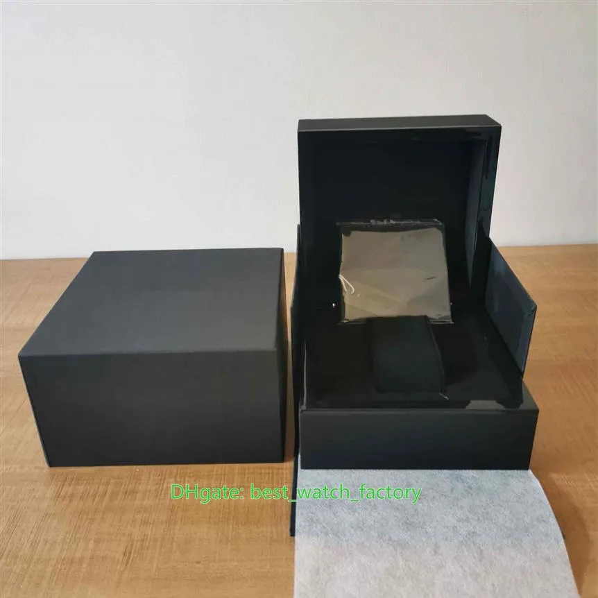 Vente de montres de haute qualité Boîtes RM35 Montre Boîte d'origine Papiers Sac à main en cuir en bois pour Yohan Blake Flyback Chronograph Wri242o