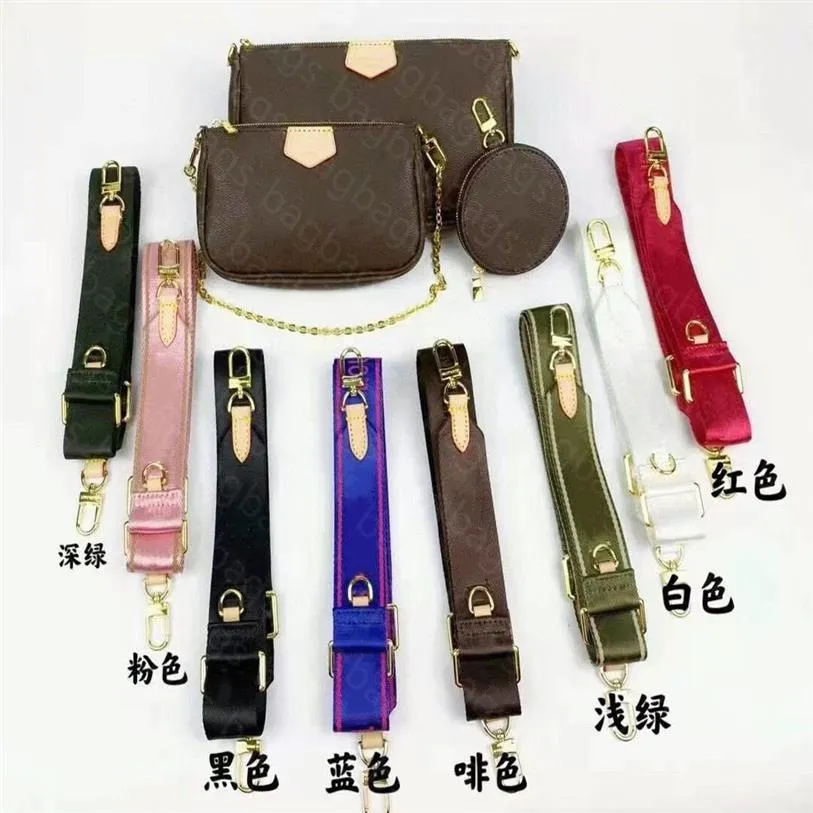 Fashion -selling bag designer ladies one-shoulder messenger presbyopic wallet handbag three-piece round cake2565